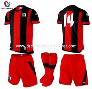 Guangzhou Factory Vlastné Futbal Shirt Maker Futbal Jersey